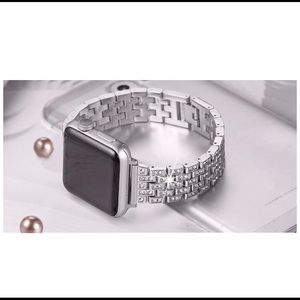 Dressy Bling Metal Band Compatible Apple Watch